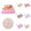Soft Cozy Pet Warm Paw Printed Fleece Blanket for Cat Kitten Dog & Puppy UK