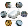 Waterproof Car Cover Large Heavy Duty UV Protection Breathable 2 Layer Cotton