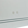 IP44 Washroom Wall Boxed Led Mirror Cabinet Color Dimmer 720*500mm Shaver Socket