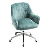 Crushed Velvet Office Chair Accent Swivel Computer Home Chairs Height Adjustable