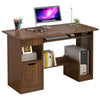 Gaming PC Computer Desk Table Workstation Bookshelf Storage Keyboard Tray Shelve