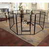 Large 6/8Panel Pet Dog Cat Playpen Tent Heavy Duty Fence Kennel Cage Crate Fence