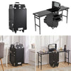 Portable Vanity Dressing Table with Folding Beauty Studio Tables Make Up Case UK