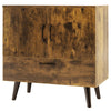 Accent Storage Cabinet Freestanding Wooden Buffet Sideboard with Drawer