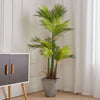 Large Artificial Tree Palm Foliage Green Potted Plant Outdoor Home Office Decor