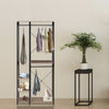 Clothes Rail Rack Garment Dress Coat Hanging Display Stand Storage Metal Shelf