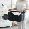 Felt Laundry Bag Toy Book Storage Basket Closet Hamper Shelf Box Home Organizer