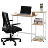 Computer Desk Home Office Study PC Writing Table Workstation Shelf Furniture UK