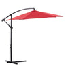 2/2.5/2.7/3M Patio Parasol Sunshade Garden Umbrella Outdoor Canopy Tilt Crank