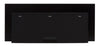Holbeck Wall Mounted Electric Fire, White Flat Glass with Remote Control