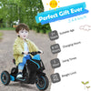 6V Electric Toddler Ride-On Motorcycle 3-Wheel Kids Ride-On Scooter w/ Lights