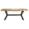 Dining Table 200x100x75 Solid Wood K4I7