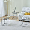 NICEME Nested Tables Set of 3, 3pcs Square Side Table End Table for Living Room