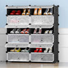 Plastic Wardrobe Clothes Shoe Shelf Storage Organizer Cupboard Closet Cabinet