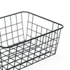 1pcs Iron Storage Basket Metal Wire Mesh Basketry Bathroom kitchen Tray Desk UK