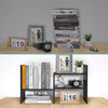 Adjustable Desktop Organiser Office Storage Rack Wooden Display Book Shelf Desk
