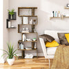 Bookcase 6 Storage Cubes Unit Tall Freestanding Bookshelf for Living Room
