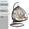 Cocoon Egg Chair Hanging Swing Double Rattan Garden Outdoor Furniture Patio