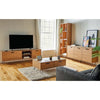 TV Unit Cabinet Stand Wood Effect Large w/ Storage Cupboards & Shelves | VonHaus