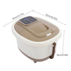 Portable Foot Spa Pedicure Bath Bubble Massage Bucket Feet Therapy Barrel UK