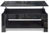 Coffee Table With Storage Lift Top Up Wooden High Gloss Living Room Furniture