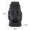 70L Tactical Military Army Backpack Camping Hiking Trekking Outdoor Rucksack Bag