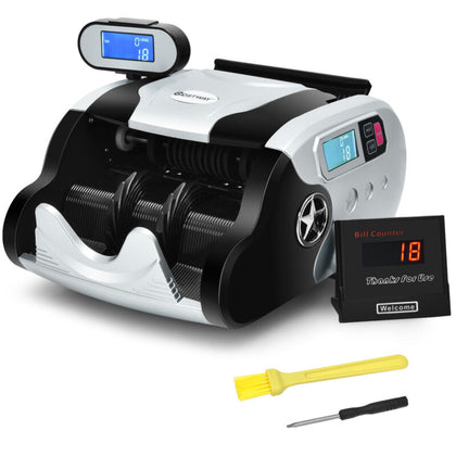 Professional Money Bill Note Counter Fast Currency Cash Counting Machine Bank UK