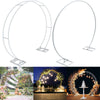 Thicken Tubes White Wedding Arch Backdrop Stand Walk Through Door Gate Archway