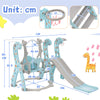 4 in1 Kids Baby Toddler Swing Slide & Climber Set In/Outdoor Boys Girls Toy NS