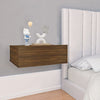 1/2x Floating Nightstand Concrete Engineered Wood Cabinet Multi Colours vidaXL