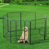 Dog Playpen Cat Fence Pet Exercise Pen Gate for Large/Medium Dogs/Small Animals