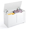 Mondeer Storage Chest with Lid Large Capacity Multi-Purpose Organiser White