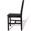 Wooden Dining Chairs Seats 2/4pcs Home Restaurant Seats Kitchen Lounge Chairs