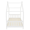 Single Kids Floor Beds Pine Wood House Bed Frame Toddler Children Bedstead Cabin