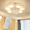 LED Crystal Ceiling Light Chandelier Lamp Kitchen Bed Modern Living Room Lights
