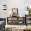 TV Stand TV Console Table with Storage Shelves Rustic TV Cabinet for Living Room