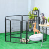 Large 6/8Panel Pet Dog Cat Playpen Tent Heavy Duty Fence Kennel Cage Crate Fence