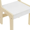 Kids Table and 2 Chairs Set Childrens Activity Storage Table Playroom Furniture