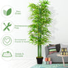 180cm Large Artificial Bamboo Plant Realistic Fake Potted Tree Home Office Decor