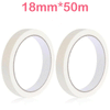 1~10X 50M WHITE MASKING TAPE INDOOR OUTDOOR DIY PAINTING DECORATING EASY TEAR