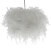 Modern Fluffy Feather Ceiling Pendant Light Lamp Shade Lightshade