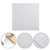 Self Adhesive 3D Texture Tile Foam Panel Wall Sticker Waterproof Wallpaper Decor