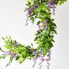 2x 7FT Artificial Wisteria Vine Garland Plant Foliage Trailing Flower Home Decor