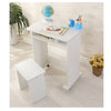 White Writing Corner Table PC Computer Desk 70cm Laptop Home Office Workstation