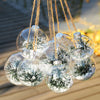 5/10/25/50x Glass Ball Shape 6/8/10 cm Empty Bauble Home Christmas Tree Hanging