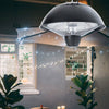 1500W Electric Patio Heater Garden Ceiling Hanging Warmer Outdoor Halogen Light
