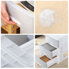 Plastic Storage Drawer Box Organizer Cabinet Home Office Table Desktop Tidy Unit