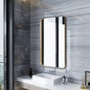 81 x 51cm Bathroom Wall Mirror Rectangular Wall Hanging Mirror Rounded Corner