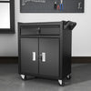 Tool Trolley Cabinet with Drawers Steel Workshop Storage Chest Carrier Tool Box