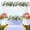 Artificial Silk Rose Peony Wedding Arch Flower Home Party Wedding Backdrop Decor